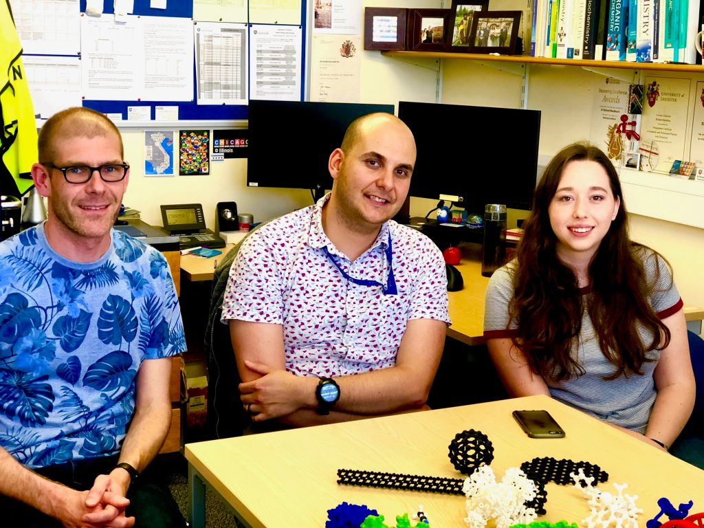 Photo of Rob Britton, Richard Blackburn and Charlotte Dickenson